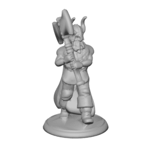 Dwarven Warrior — Axe Ready