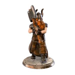 Dwarven Warrior — Axe Ready