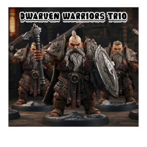 Dwarven Warriors Trio