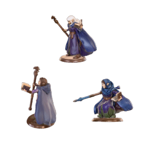 Elf Mages Trio