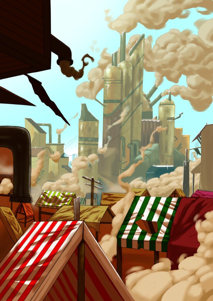 Il deposito industriale occupato dai goblin